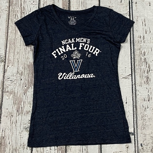 Women's Villanova University Wildcats NCAA Final Four 2016 Basketball Tee Top - Picture 1 of 3